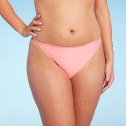 Women's Side Tab Cheeky Bikini Bottom - Wild Fable™ Pink 11 Women's Side Tab Cheeky Bikini Bottom - Wild Fable™ Pink -Wild Fable Store GUEST be953595 fa77 415b 9c1f f81a7d086544
