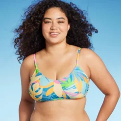 Women's Scoop Neck Bralette Bikini Top - Wild Fable™ Multi Tropical Print 12 Women's Scoop Neck Bralette Bikini Top - Wild Fable™ Multi Tropical Print -Wild Fable Store GUEST c171c0eb fb26 4f3c a030 a95c932943d3