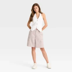 Women's Mid-Rise Twill Skater Jort - Wild Fable™ 5 Women's Mid-Rise Twill Skater Jort - Wild Fable™ -Wild Fable Store GUEST cb1662e5 df0b 41c1 ba72 514cd03d065e