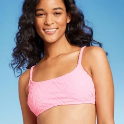 Women's Wavy Terry Textured Bralette Bikini Top - Wild Fable™ Light Pink 20 Women's Wavy Terry Textured Bralette Bikini Top - Wild Fable™ Light Pink -Wild Fable Store GUEST cb85f161 3a22 46e1 a119 90e0df11e6b8