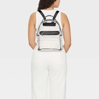 10.5" Mini Dome Backpack - Wild Fable™ Clear 3 10.5" Mini Dome Backpack - Wild Fable™ Clear