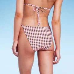 Women's High Leg Cheeky Bikini Bottom - Wild Fable™ Multi Check Print 12 Women's High Leg Cheeky Bikini Bottom - Wild Fable™ Multi Check Print -Wild Fable Store GUEST ccd7b968 4a37 45c7 b58a 4de2ee536d2b