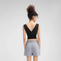 Women's Textured Cropped Top - Wild Fable™ -Wild Fable Store GUEST ce11d9f3 bd22 4206 a82c e2e34295c432