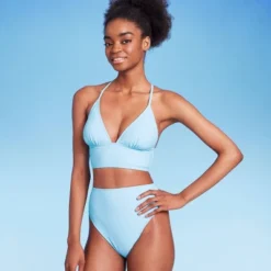Women's High Leg Cheeky High Waist Bikini Bottom - Wild Fable™ Light Blue 11 Women's High Leg Cheeky High Waist Bikini Bottom - Wild Fable™ Light Blue -Wild Fable Store GUEST ce5085e7 1c7e 49fa 900e 0f4436ca71a0
