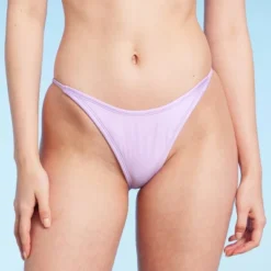 Women's Side Tab High Leg Cheeky Bikini Bottom - Wild Fable™ Shiny Light Purple 15 Women's Side Tab High Leg Cheeky Bikini Bottom - Wild Fable™ Shiny Light Purple -Wild Fable Store GUEST ce65d285 d1ae 4fe5 b711 a3b9b598342f