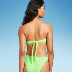 Women's Terry Textured U-Neck Multi-Way Bralette Bikini Top - Wild Fable™ Tropical Green 21 Women's Terry Textured U-Neck Multi-Way Bralette Bikini Top - Wild Fable™ Tropical Green -Wild Fable Store GUEST cf31af9c 1f9c 4572 8eba d164fc67e9a9
