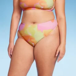 Women's High Leg Cheeky Bikini Bottom - Wild Fable™ Pink/Orange/Yellow Tie-Dye 17 Women's High Leg Cheeky Bikini Bottom - Wild Fable™ Pink/Orange/Yellow Tie-Dye -Wild Fable Store GUEST cf82d66a 08d0 4b14 a58e 1d131b1defbb