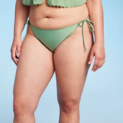 Women's Side-Tie Medium Coverage Bikini Bottom - Wild Fable™ Soft Green 11 Women's Side-Tie Medium Coverage Bikini Bottom - Wild Fable™ Soft Green -Wild Fable Store GUEST cf915f80 4d07 4b3f bec5 9e69735a54d7