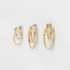 Click Top Faux Duo Hoop Earring Set 3pc - Wild Fable™ 1 Click Top Faux Duo Hoop Earring Set 3pc - Wild Fable™ -Wild Fable Store GUEST d230f96f 46ee 4713 9646 5bdfc6b1958b