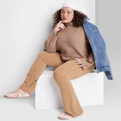 Women's Mock Turtleneck Boxy Pullover Sweater - Wild Fable™ 5 Women's Mock Turtleneck Boxy Pullover Sweater - Wild Fable™ - Image 3