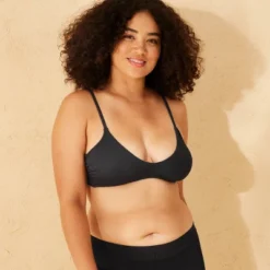 Women's Ribbed Textured Low Coverage Bralette Bikini Top - Wild Fable™ 8 Women's Ribbed Textured Low Coverage Bralette Bikini Top - Wild Fable™ -Wild Fable Store GUEST d543da0e 08a1 4a29 8278 d363ad0586ff