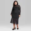 Women's Long Sleeve Rhinestone Mesh Midi Dress - Wild Fable™ Black 2 Women's Long Sleeve Rhinestone Mesh Midi Dress - Wild Fable™ Black -Wild Fable Store GUEST d6597041 00ac 49bd 87e8 57b8d27d23b2
