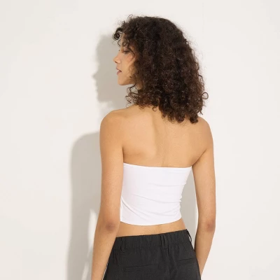 Women's Flower Strapless Knit Top - Wild Fable™ 3 Women's Flower Strapless Knit Top - Wild Fable™