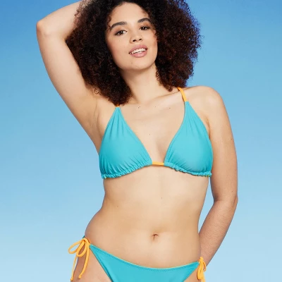 Women's Reversible Triangle Bikini Top - Wild Fable™ 9 Women's Reversible Triangle Bikini Top - Wild Fable™ - Image 7