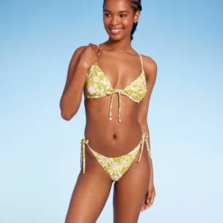 Women's Side-Tie Low-Rise Cheeky High Leg Bikini Bottom - Wild Fable™ 9 Women's Side-Tie Low-Rise Cheeky High Leg Bikini Bottom - Wild Fable™ -Wild Fable Store GUEST df873f48 3d24 4e4b 9b40 5a6a79c3b061