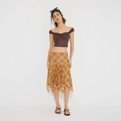 Women's Mesh Asymmetrical Skirt - Wild Fable™ -Wild Fable Store GUEST e27b9627 ca82 4134 bbd6 c184d8ae728b