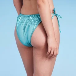 Women's Foil Strappy Extra High Leg Super Cheeky Bikini Bottom - Wild Fable™ Teal Blue 15 Women's Foil Strappy Extra High Leg Super Cheeky Bikini Bottom - Wild Fable™ Teal Blue -Wild Fable Store GUEST e33f33bb b98a 45a5 83f6 ce4f9c1ff120