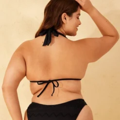 Women's Eyelet Multiway Tall Triangle Bikini Top - Wild Fable™ Black 10 Women's Eyelet Multiway Tall Triangle Bikini Top - Wild Fable™ Black -Wild Fable Store GUEST ee024ac0 0220 41dc b72c 5bc6637eee0c