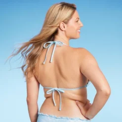 Women's Lace Detail Triangle Bikini Top - Wild Fable™ Blue 12 Women's Lace Detail Triangle Bikini Top - Wild Fable™ Blue -Wild Fable Store GUEST ef5378b5 46a3 4daa a29b 5f09ec9fb198