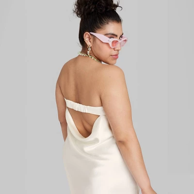 Women's Satin Tube Dress - Wild Fable™ 7 Women's Satin Tube Dress - Wild Fable™ - Image 5