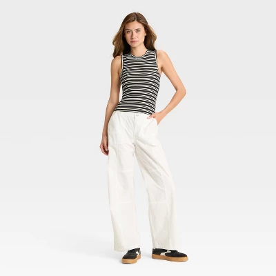 Women's Open Back Ribbed Tank Top - Wild Fable™ 4 Women's Open Back Ribbed Tank Top - Wild Fable™ - Image 2