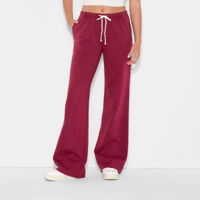 Women's Mid-Rise Knit Sweatpants - Wild Fable™ 3 Women's Mid-Rise Knit Sweatpants - Wild Fable™