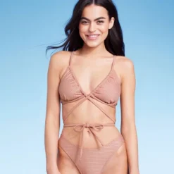 Women's Strappy Underwire Bikini Top - Wild Fable™ Brown Lurex 16 Women's Strappy Underwire Bikini Top - Wild Fable™ Brown Lurex -Wild Fable Store GUEST f1927e3f 34dc 4151 b6c9 d806a5a38a74