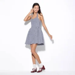 Women's Mini Dress - Wild Fable™ Navy Blue Gingham 6 Women's Mini Dress - Wild Fable™ Navy Blue Gingham -Wild Fable Store GUEST f54fcafb c2e5 46cb 9513 4736b78e6ee8