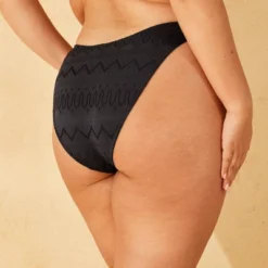 Women's Eyelet Low-Rise High Leg Extra Cheeky Bikini Bottom - Wild Fable™ Black 10 Women's Eyelet Low-Rise High Leg Extra Cheeky Bikini Bottom - Wild Fable™ Black -Wild Fable Store GUEST f69c70cc 5802 4389 b5e4 3782be21750b