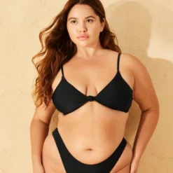 Women's Knot-Front Scoop Bralette Bikini Top - Wild Fable™ -Wild Fable Store GUEST fe4245cb 6b8e 4dbe aa48 b7b943152511